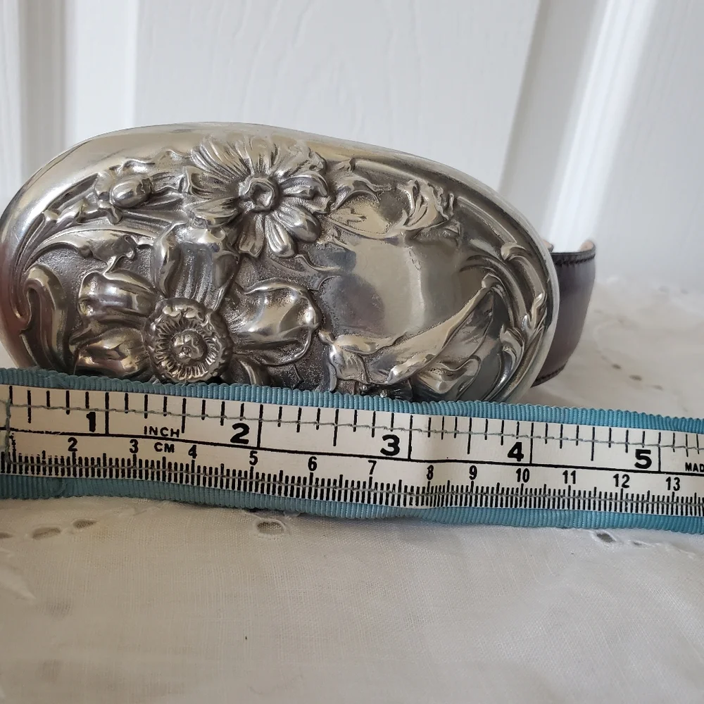Vintage Art Nouveau Belt Buckle